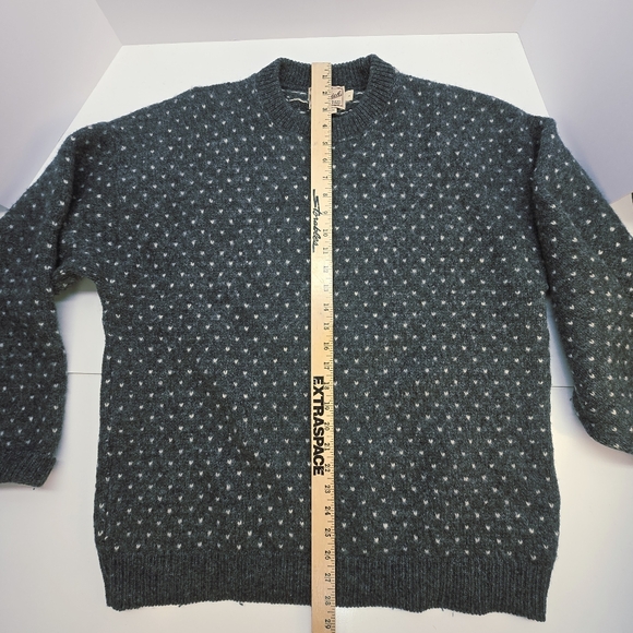 Woolrich Men's Pullover Sweater Large 85% Wool Made In USA - Picture 10 of 14